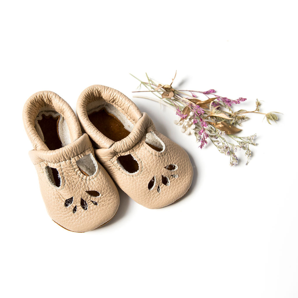 Flax LOTUS T-strap Shoes Baby and Toddler