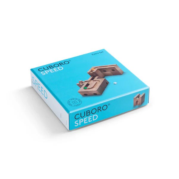 Cuboro Extra Set - Speed Marble Run- Blue Otter Toys