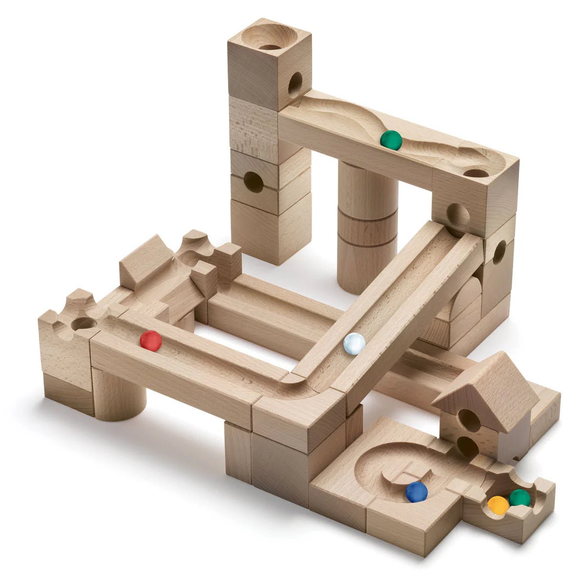 Cuboro Marble Run - Junior Starter Set- Blue Otter Toys