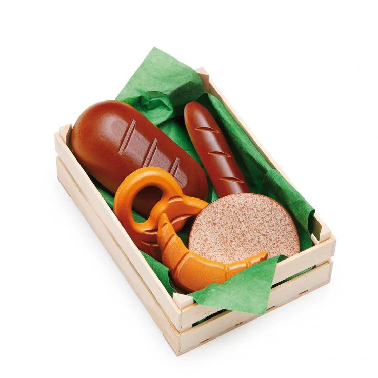 Erzi Assorted Wooden Baked Goods for Pretend Play - wood for open-ended play - Title: Default Title