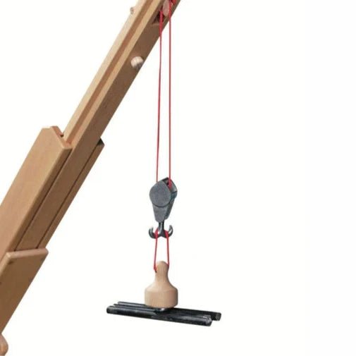 Fagus Wooden Loading Magnet - Made in Germany | Vehicles- Blue