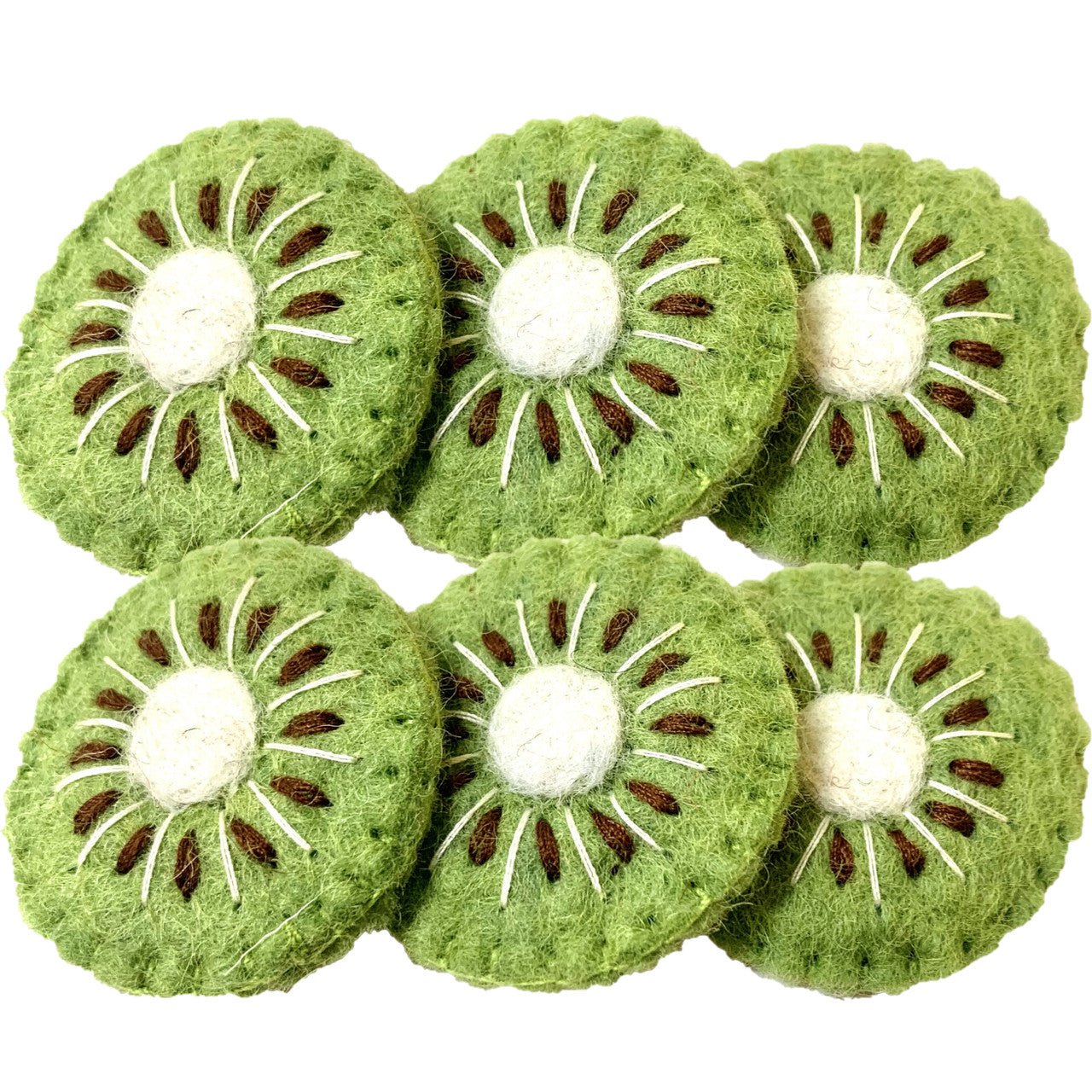 Kiwi Slices (6pc) by Papoose Toys