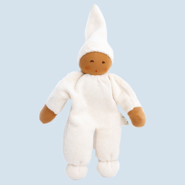 Nanchen Organic Cotton Waldorf Rattle Doll "Nucki"