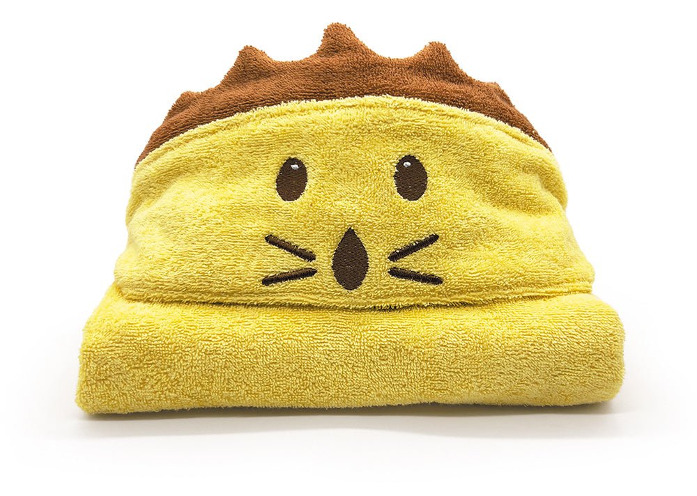 Organic Cotton Bath Poncho - Lion - cotton Bath Toys for open-ended play - Title: Default Title