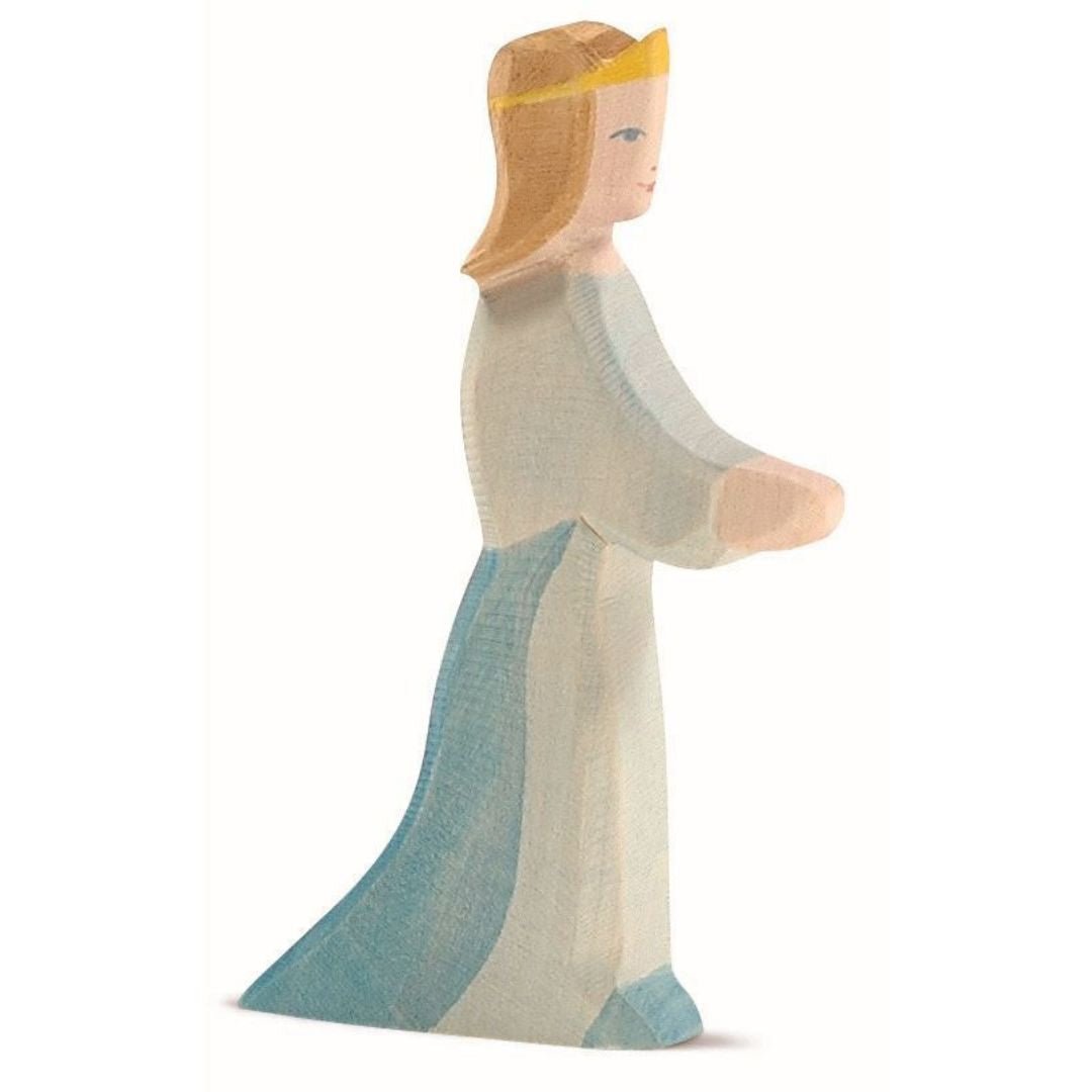 Oshteimer Wooden Princess Figure - wood, natural Wooden Figures for open-ended play - Title: Default Title