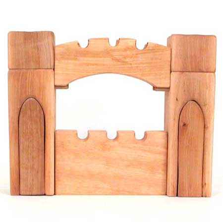 Ostheimer Wooden Figure | Ostheimer Gateway Set with Two Towers