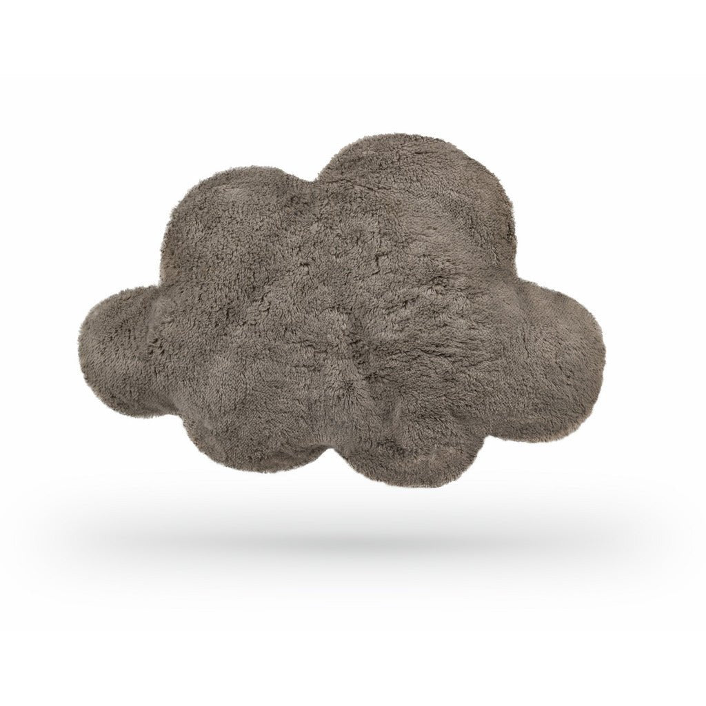 Grey cloud pillow