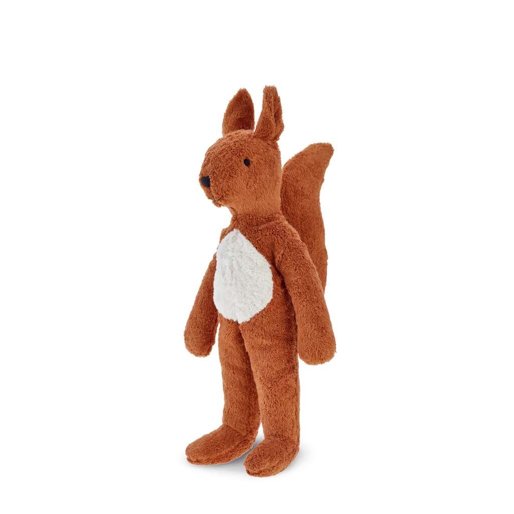 Senger Organic Cotton Squirrel, Large (16") - cotton, wool Stuffed Animals for open-ended play - Title: Default Title