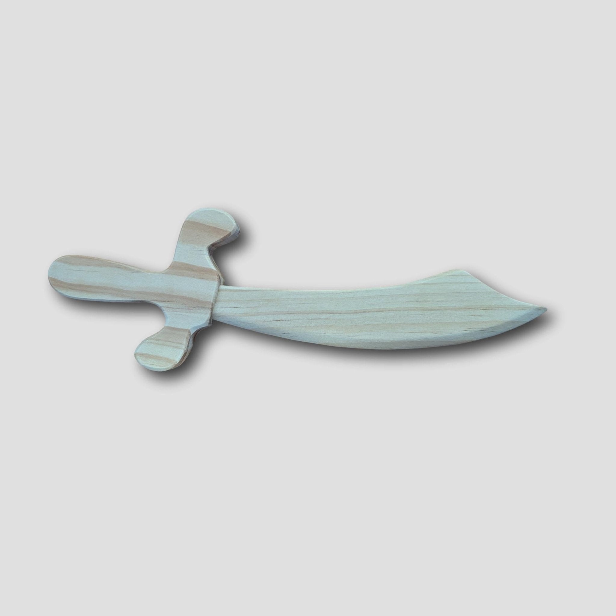 Wooden Pirate Cutlass - Children's Sword- Blue Otter Toys