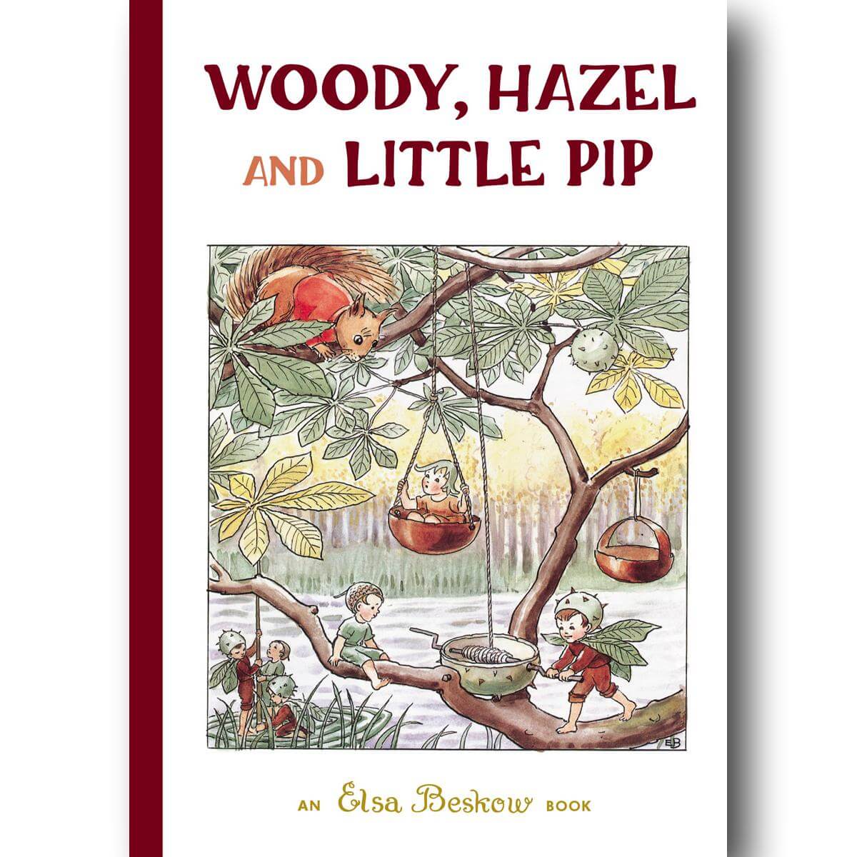 Woody, Hazel and Little Pip - wood Book for open-ended play - Title: Default Title