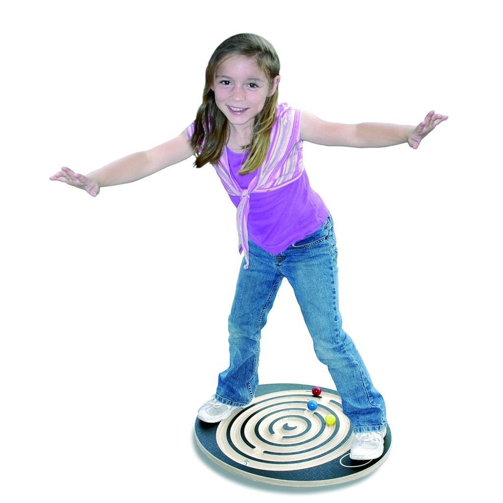 Balance Board Labyrinth - wood Balance Boards for open-ended play - Title: Default Title