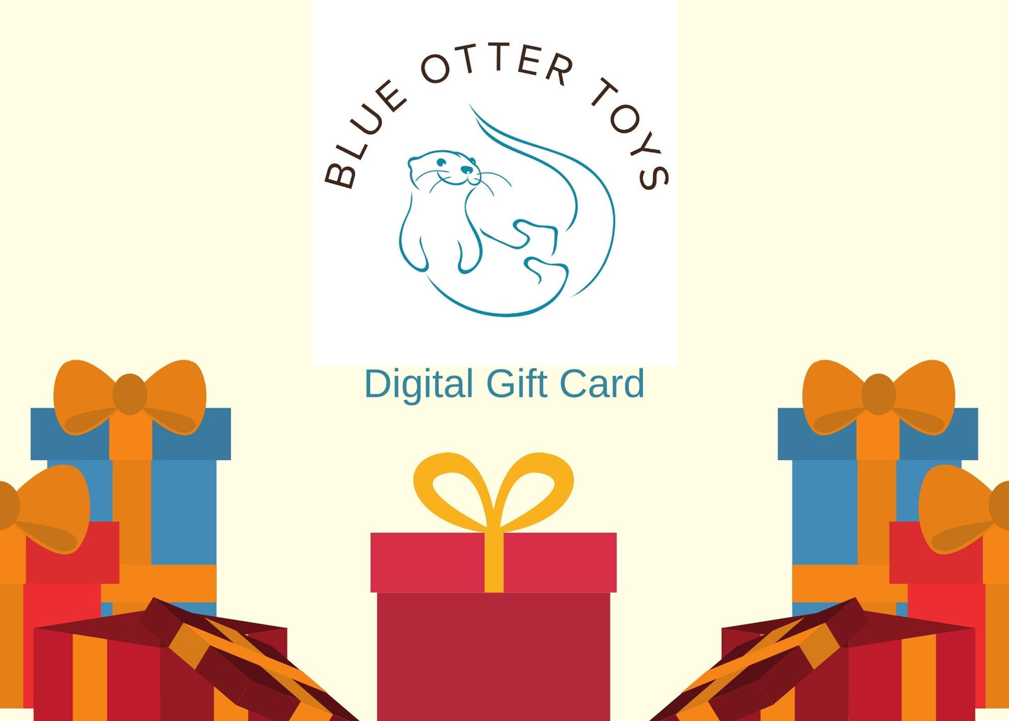 Blue Otter Toys Gift Card Gift Cards for open-ended play - Denominations: $10.00