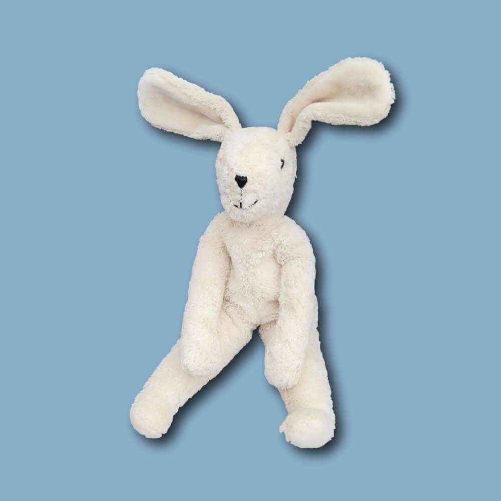 Senger Senger Organic Cotton Rabbit, White (2 sizes) - blueottertoys-SG-Y21708