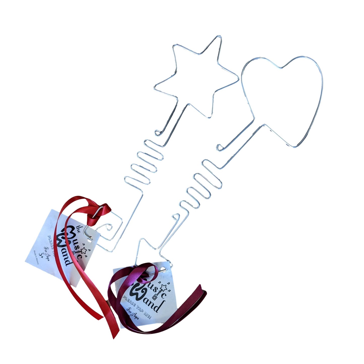 Magic Music Wand - Multiple Styles Musical Instruments for open-ended play - Style: Heart