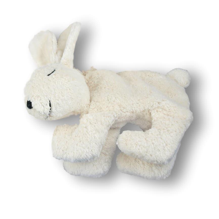Senger Organic Cotton Bunny Rabbit Warming Pillow with Cherry Pits