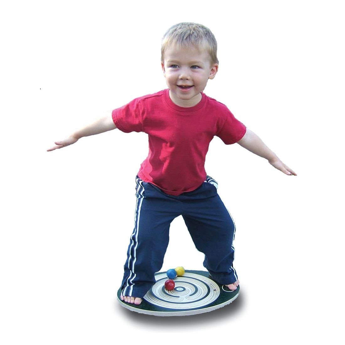 Labyrinth Balance Board, Jr. - wood Balance Boards for open-ended play - Title: Default Title