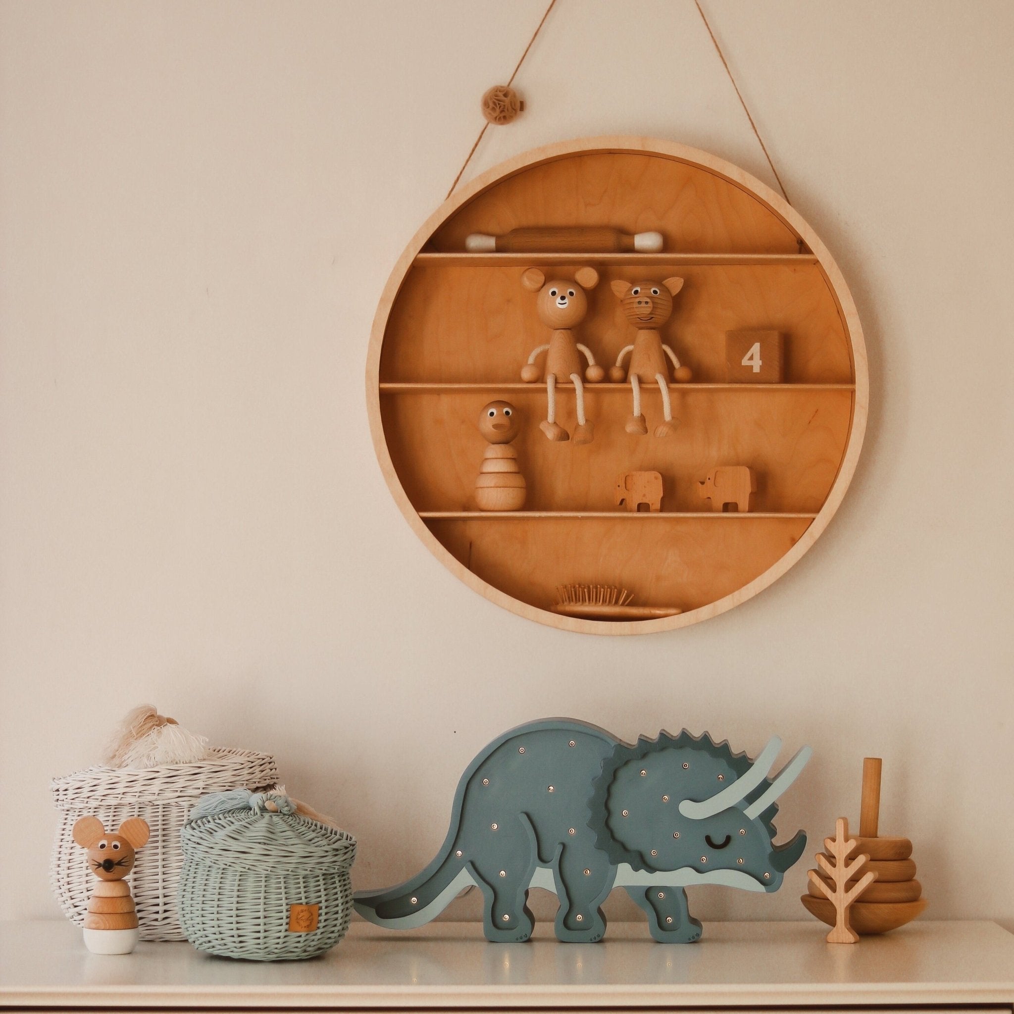Triceratops night light store