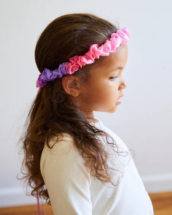 Sarah s Silk s Headband Garland Playsilk blueottertoys