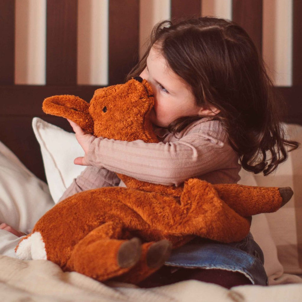 Girl Hugging Senger Cuddle Deer