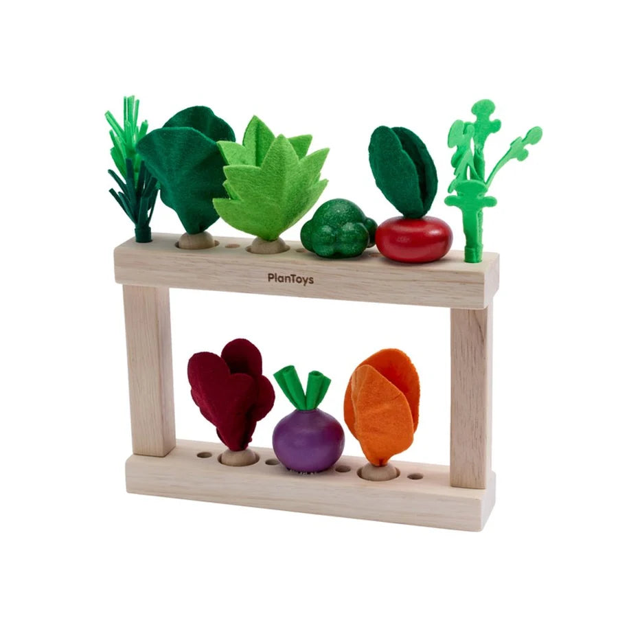 Plan Toys Build-A-Garden Stack & Sprout