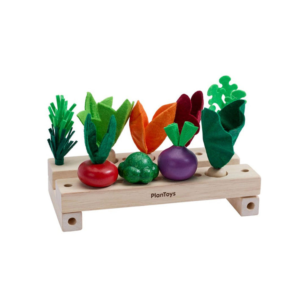 Plan Toys Build-A-Garden Stack & Sprout