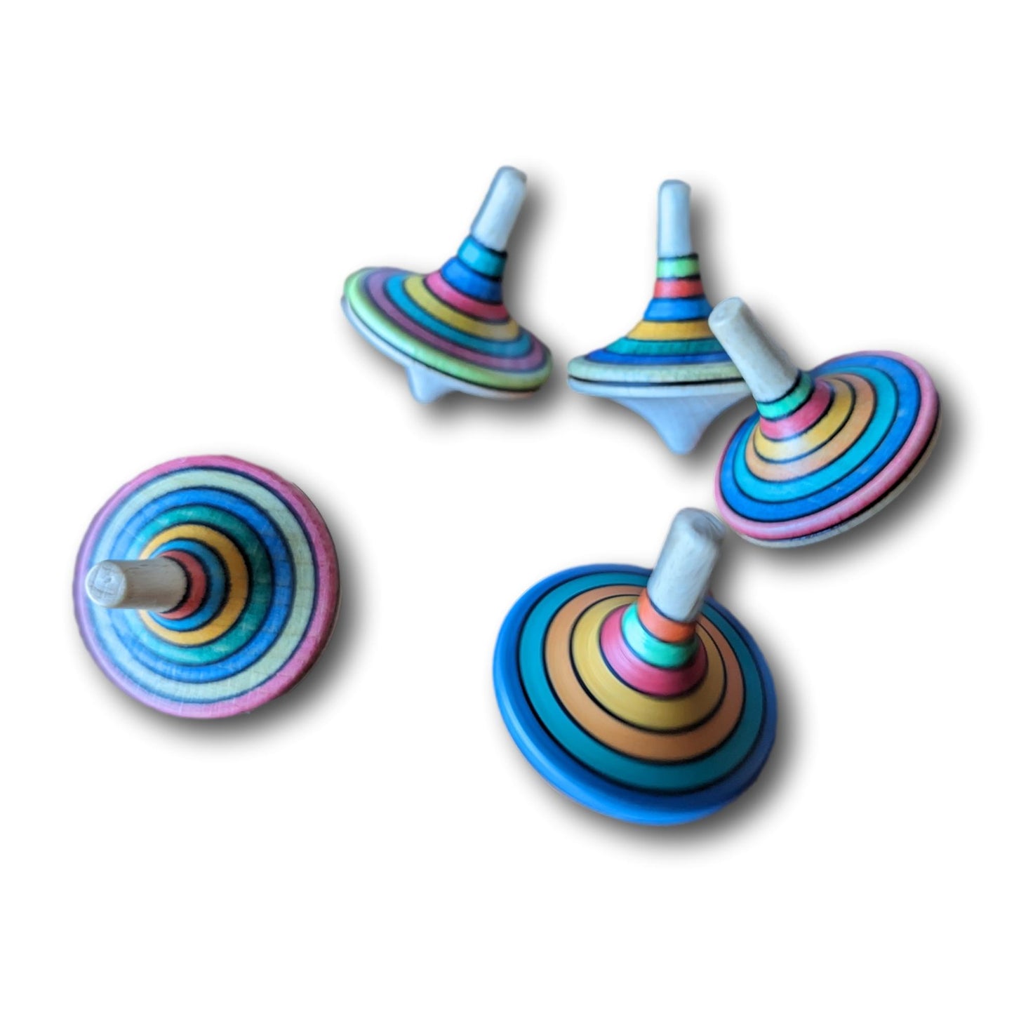 Mader Rallye Spinning Top - wood Toys & Games for open-ended play - Title: Default Title