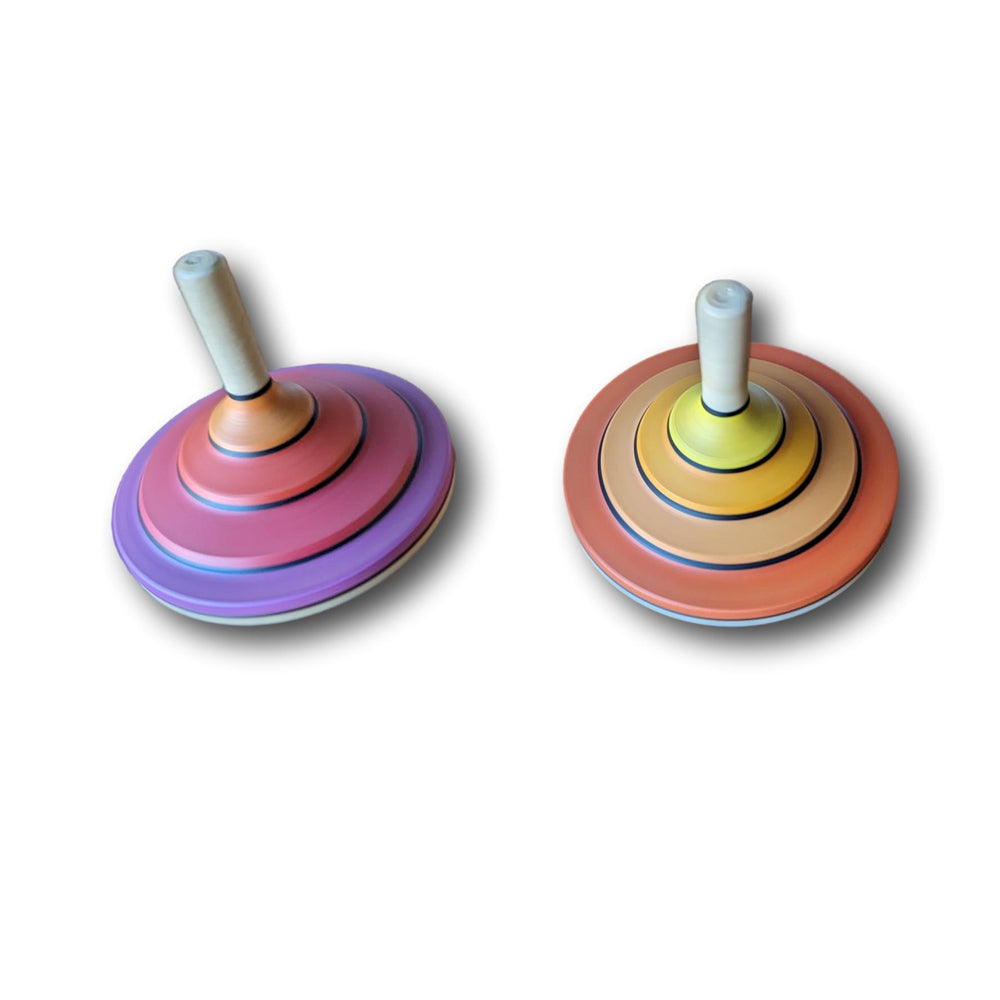 Mader Spinning Top - Flamenco - wood Toys & Games for open-ended play - Title: Default Title