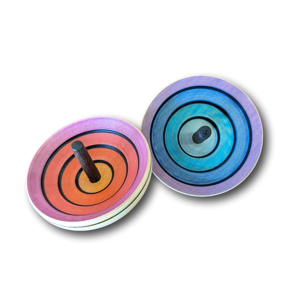 Mader Spinning Top - Flora - wood Toys & Games for open-ended play - Title: Default Title