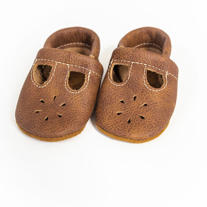 Sepia T-Strap Shoes Baby and Toddler