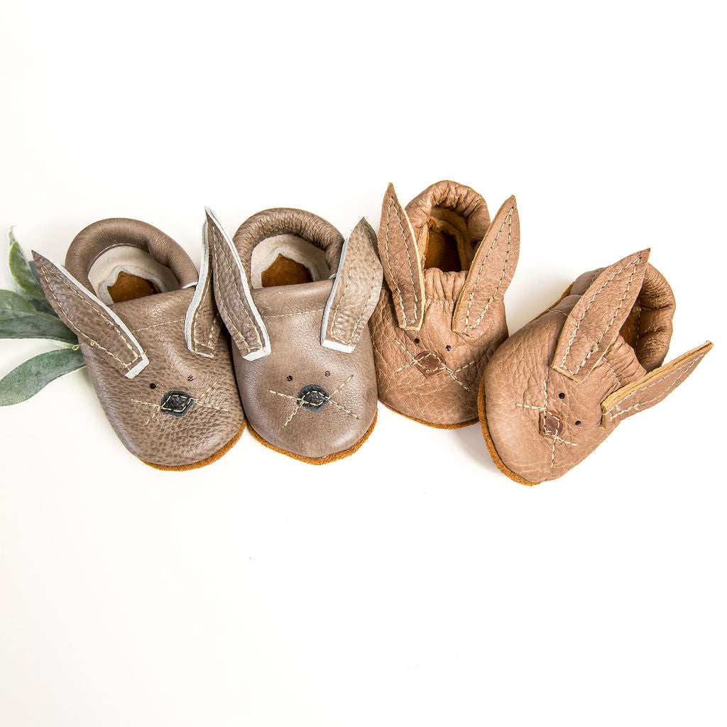Chai  Bunnies // Cute Critters Leather Shoes Baby and Toddler Bunny
