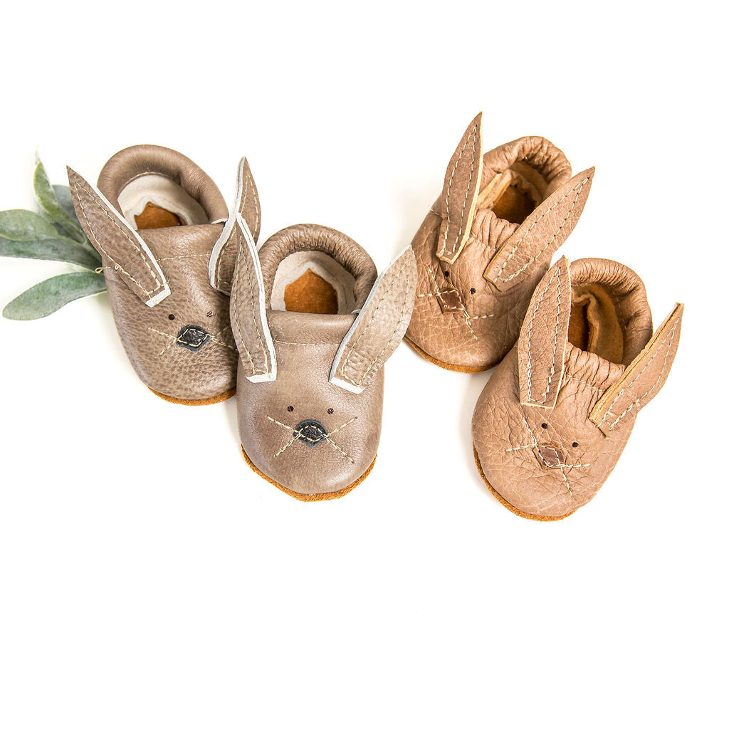 Chai  Bunnies // Cute Critters Leather Shoes Baby and Toddler Bunny