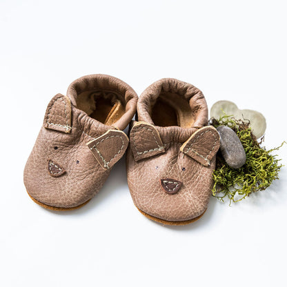Chai Bear // Cute Critters Leather Shoes Baby and Toddler