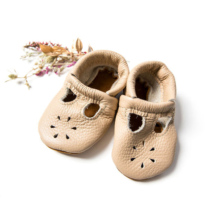 Flax T-strap Shoes Baby and Toddler