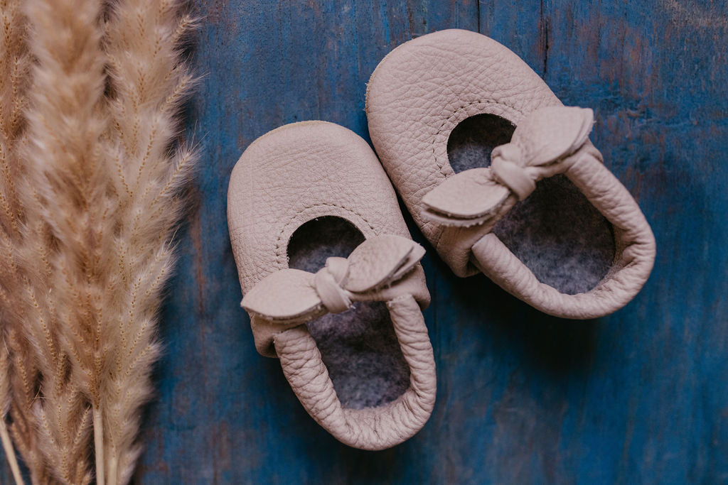 Oyster (beige pink) BELLA JANES Shoes Baby and Toddler