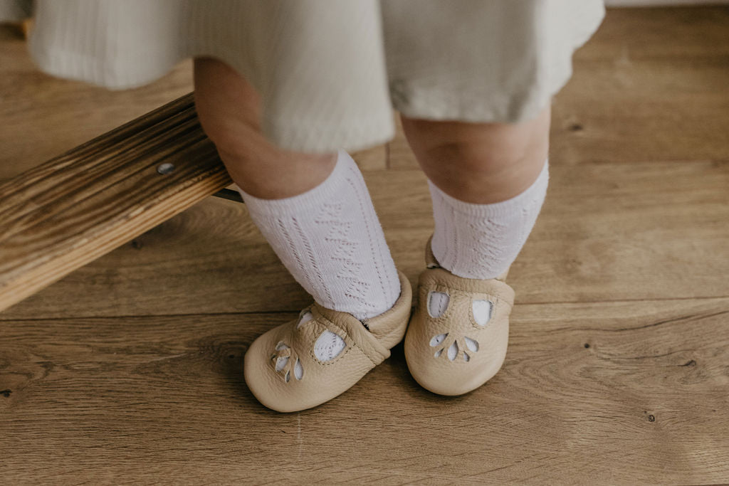 Flax LOTUS T-strap Shoes Baby and Toddler