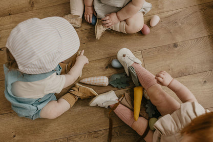 Oyster Bunnies // Cute Critters Leather Shoes Baby and Toddler Bunny