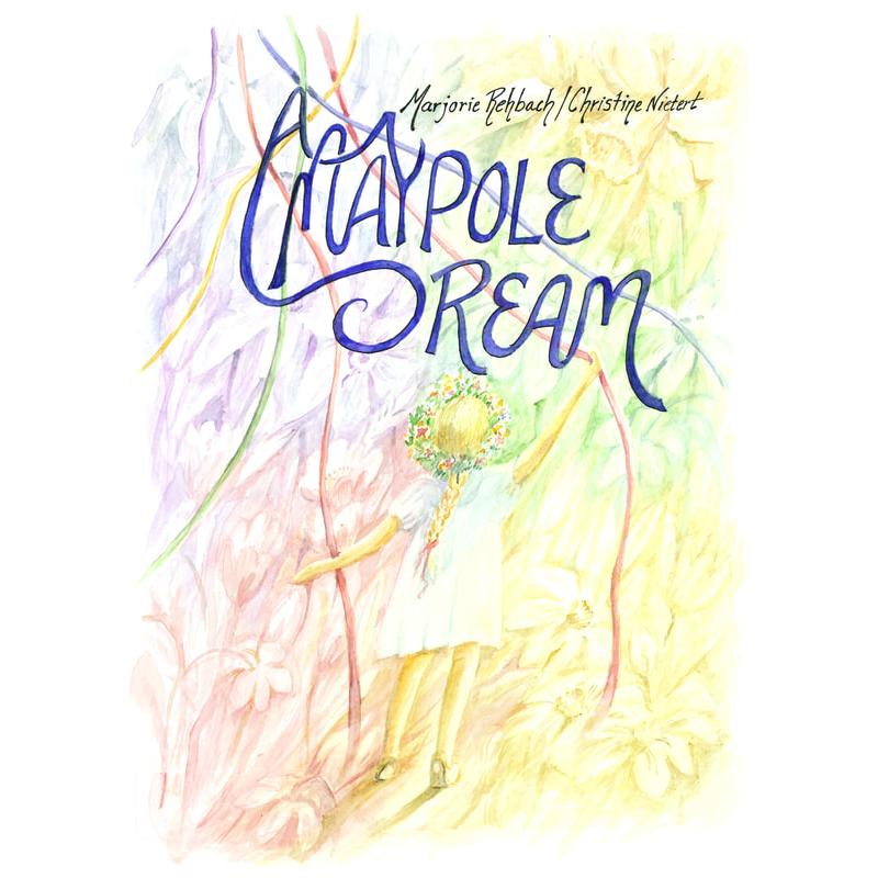 A Maypole Dream, by Marjorie Rehbach - wood Book for open-ended play - Title: Default Title