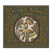 Book cover of 'A Natural History of Fairies' with decorative elements and illustration of a fairy.
