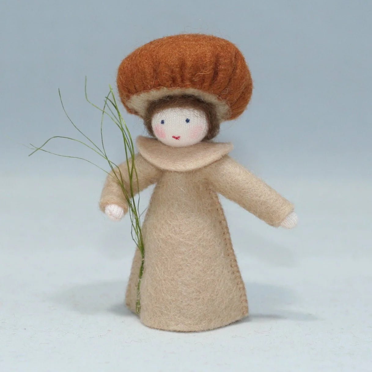 Ambrosius Flower Fairies - Mushroom Fairy Dolls - cotton, wool, felt for open-ended play - Skin Tone: Fair