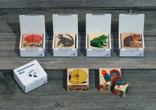 6 different puzzle images of animals
