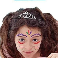 Child wearing Snails brand face tattoo in Brazil