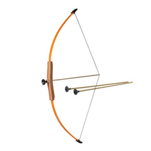 Children's Wooden Longbow (with 3 Arrows) by Woodsy - wood, natural, rubber Toy Weapons for open-ended play - Title: Defau...