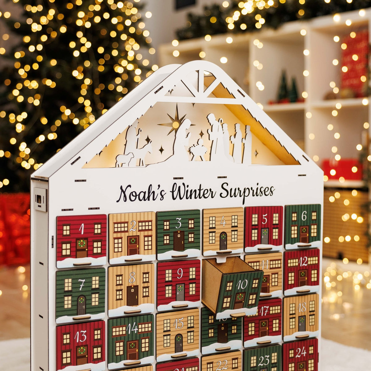 Christmas Advent Calendar - Colored