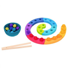 Color Sorting Game and Advent Spiral by Goki
