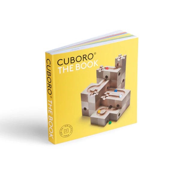 Cuboro - The Book - wood Marble Run for open-ended play - Title: Default Title