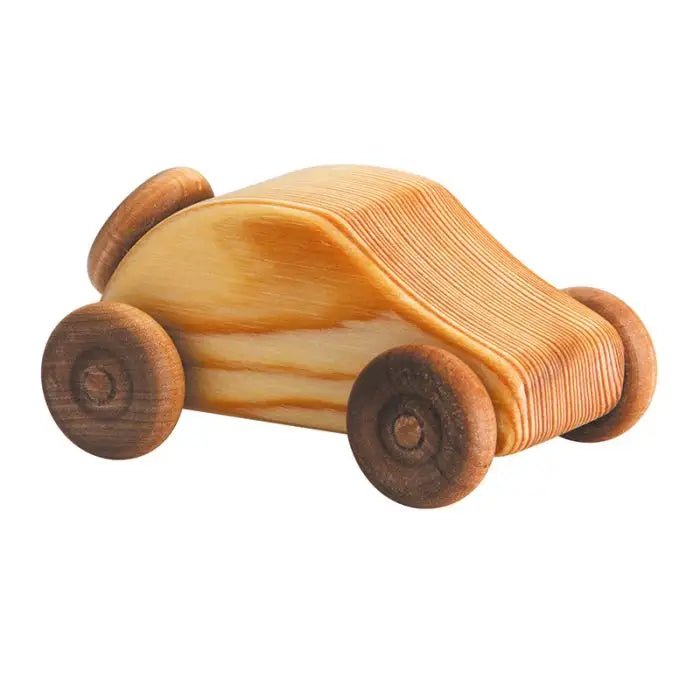 Debresk Wooden Toy Ragtop Car - wood, natural Vehicles for open-ended play - Title: Default Title