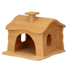 Drewart Dwarf's Little House - wood, natural Dollhouse for open-ended play - Title: Default Title