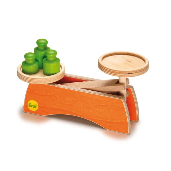 Erzi Grocer's Scale - wood Pretend Play for open-ended play - Title: Default Title