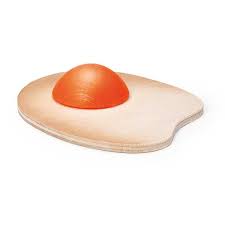 Erzi Wooden Fried Egg - wood, natural Pretend Play for open-ended play - Title: Default Title