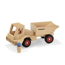 Fagus - Wheels Dumper - wood, natural, rubber Vehicles for open-ended play - Title: Default Title